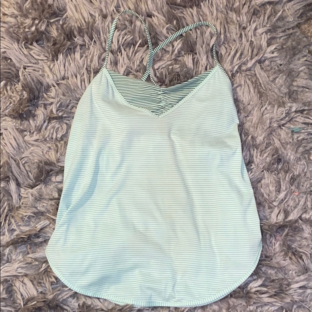 lululemon mint tank top